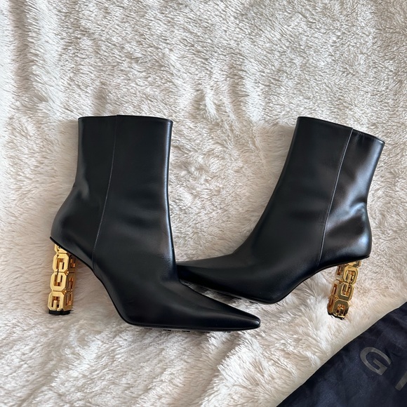 Givenchy leather boots 39 - Picture 2 of 6
